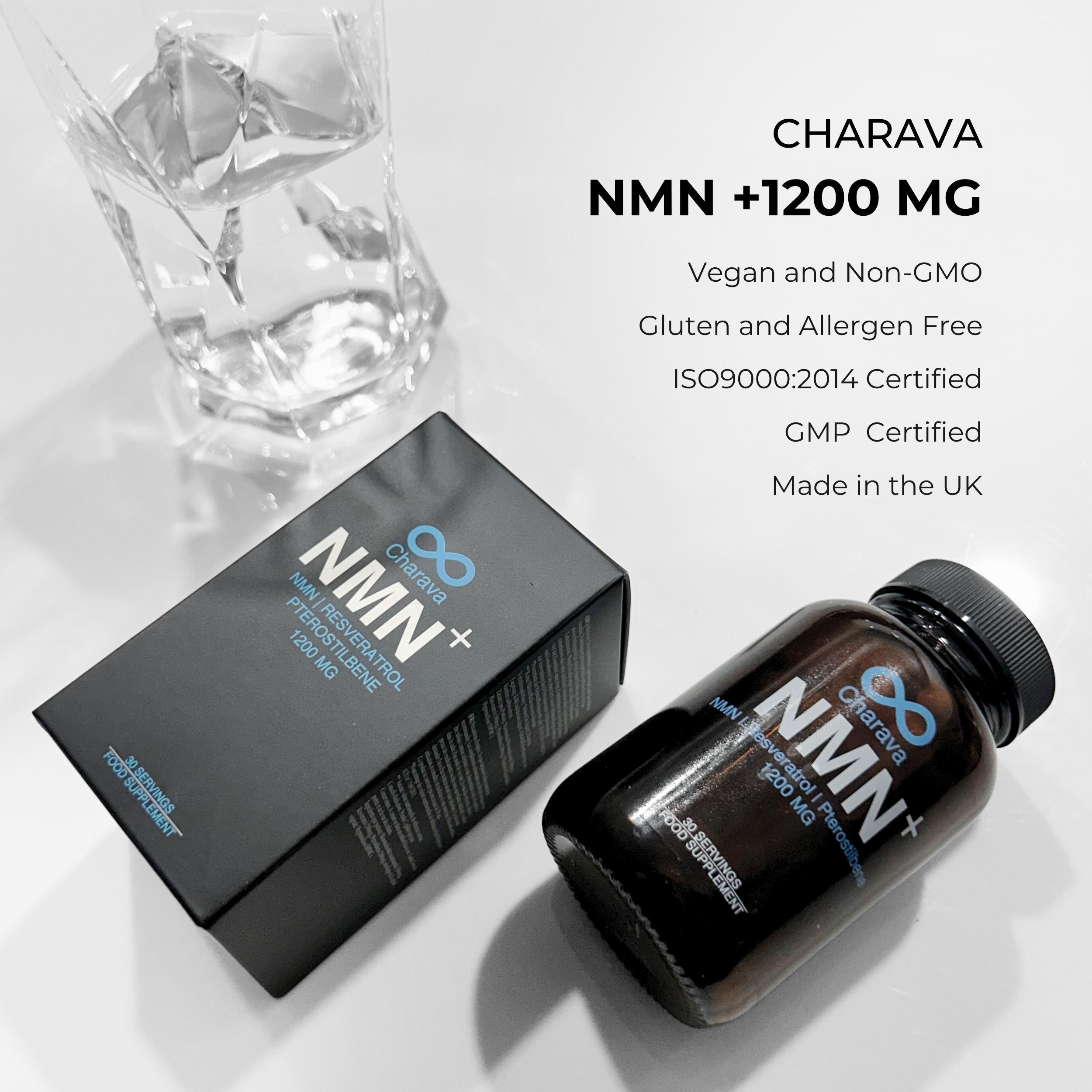 NMN+1200 (NMN, Resveratrol, Pterostilbene)