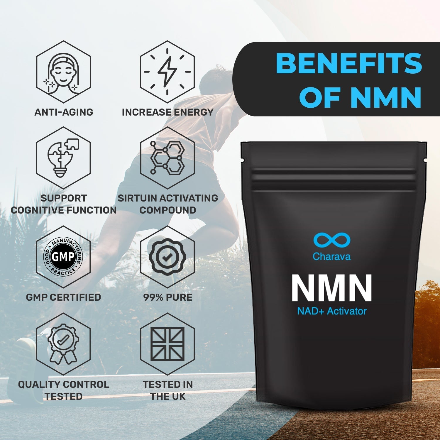 NMN Powder - Charava UK