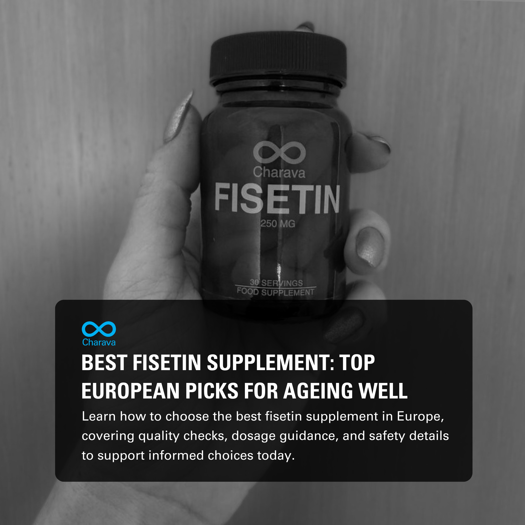 Discover the Best Fisetin Supplement for Healthy Ageing in Europe - Charava Europe