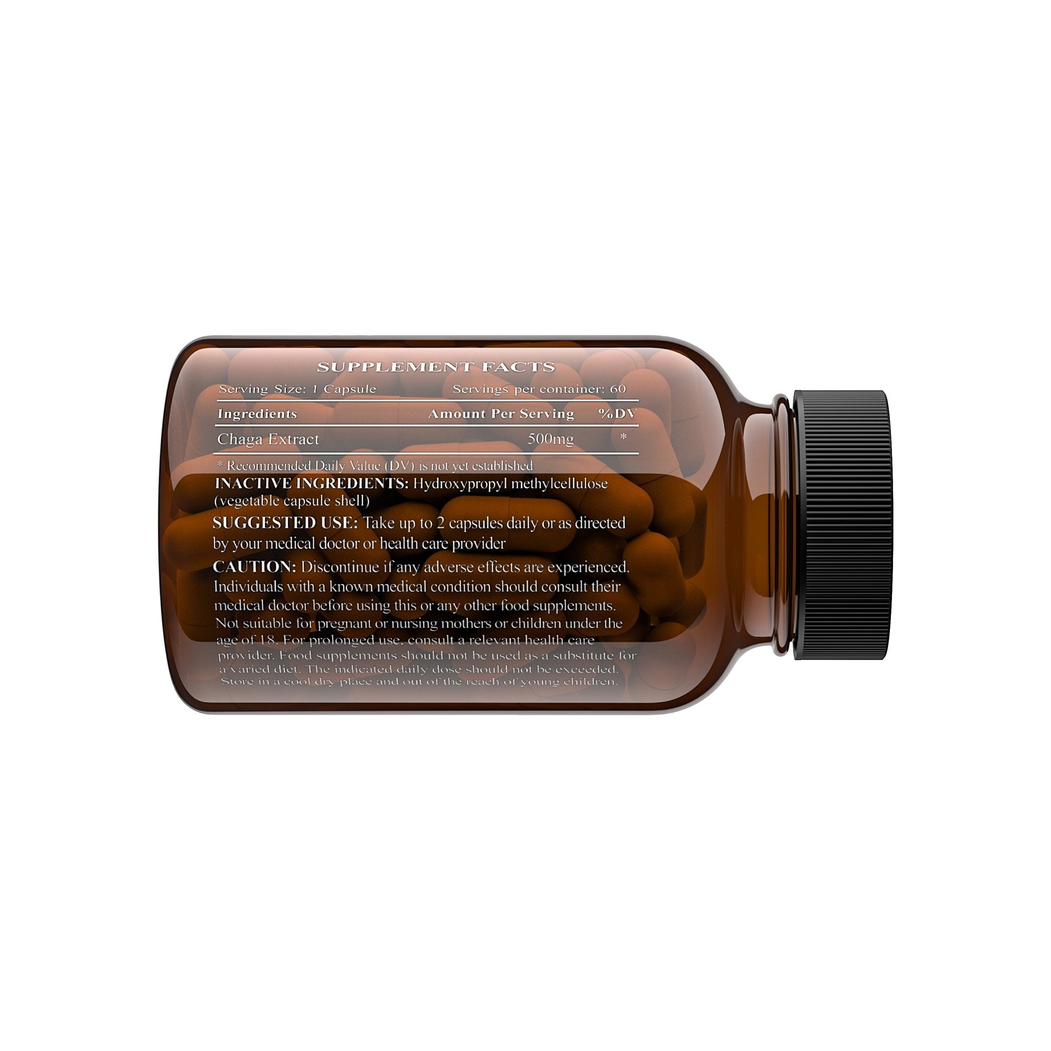 Chaga 500mg Capsule 